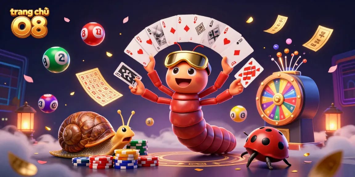 Experience excitement with the captivating trang chủ O8 scene showcasing vibrant 3D gambling elements.