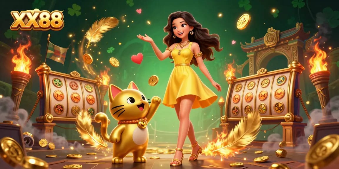 Experience the thrill of winning at XX88 with interactive slot games and festive atmosphere.