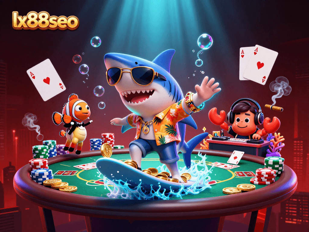 Experience breathtaking online gaming with lx88seo's vibrant underwater casino adventure.