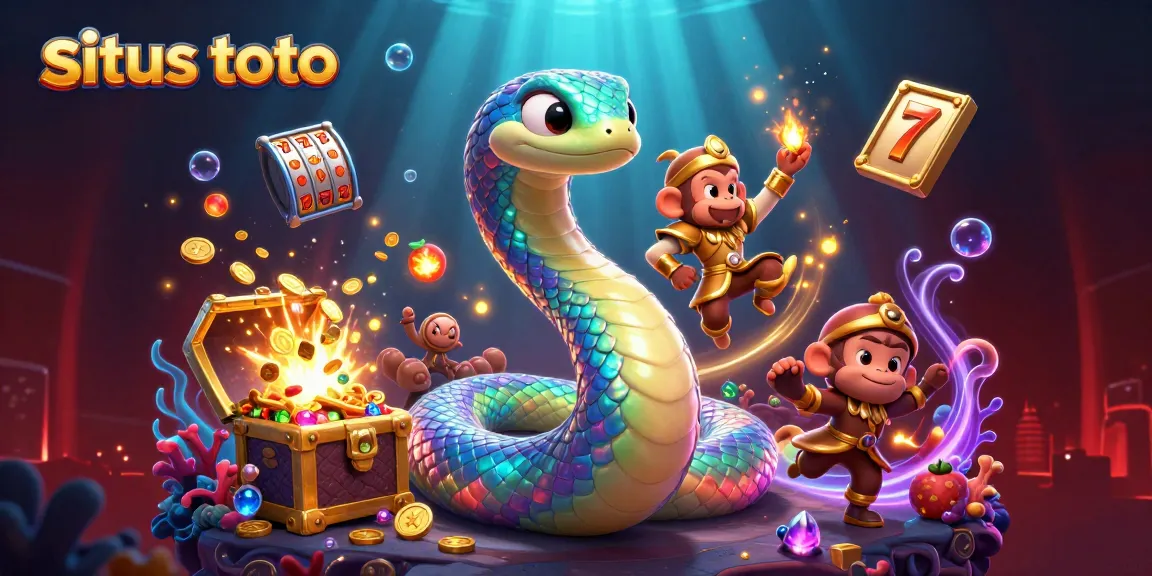 Memenangkan jackpot di situs toto dengan slot beragam simbol menyegarkan dan warna cerah.