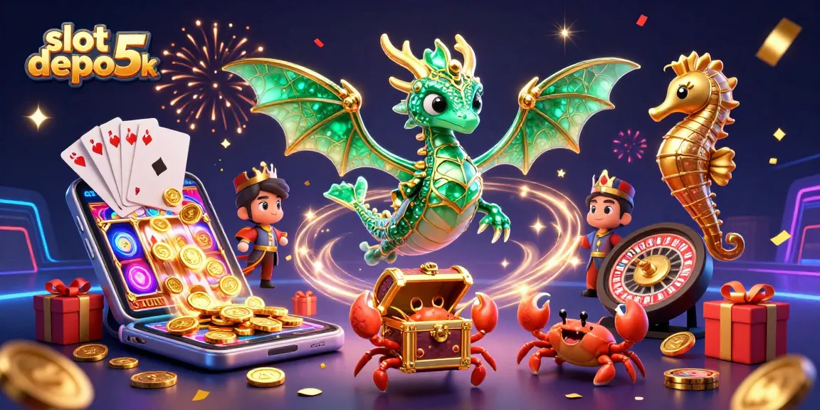 Experience the excitement of slot depo 5k with treasures and vibrant games featuring dynamic elements.