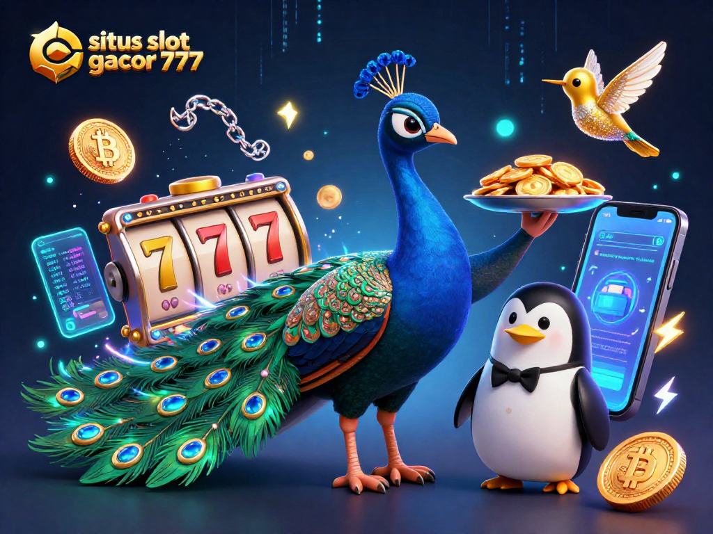 Spark your luck at situs slot gacor 777 with vibrant 3D characters and casino elements!