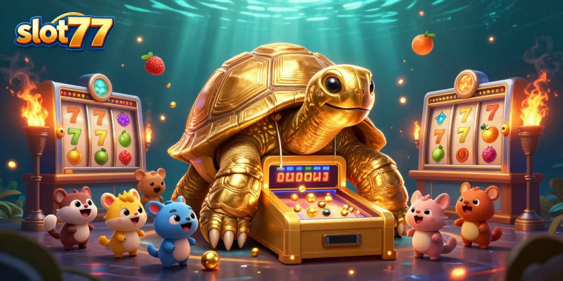 Experience thrilling wins with slot777 in this vibrant digital casino illustration.