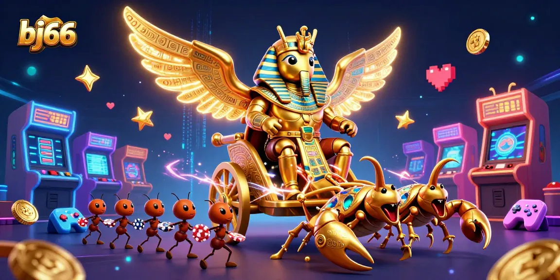 Experience the excitement of bj66 casino with vibrant gameplay and unique characters in action.
