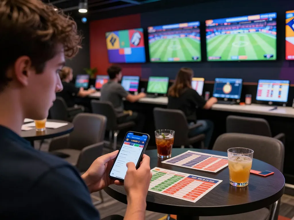 MM88 users placing bets in an exciting sportsbook with live events streaming.