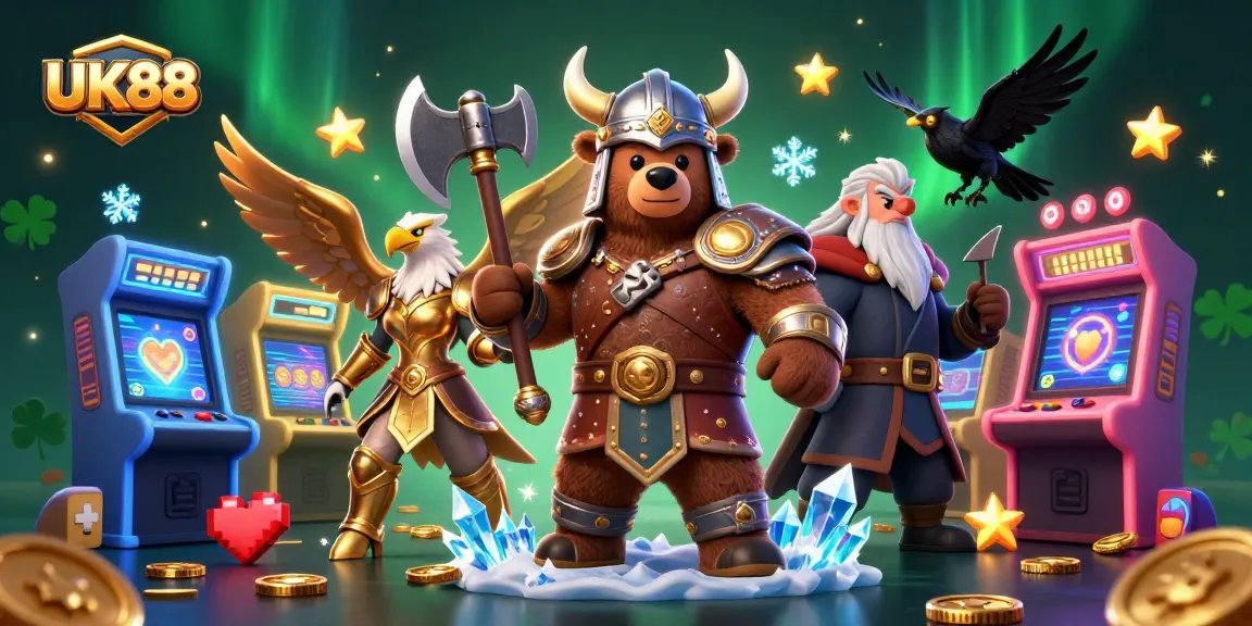 Experience thrilling gameplay with UK88's vibrant casino world, featuring dynamic gaming elements and captivating characters.