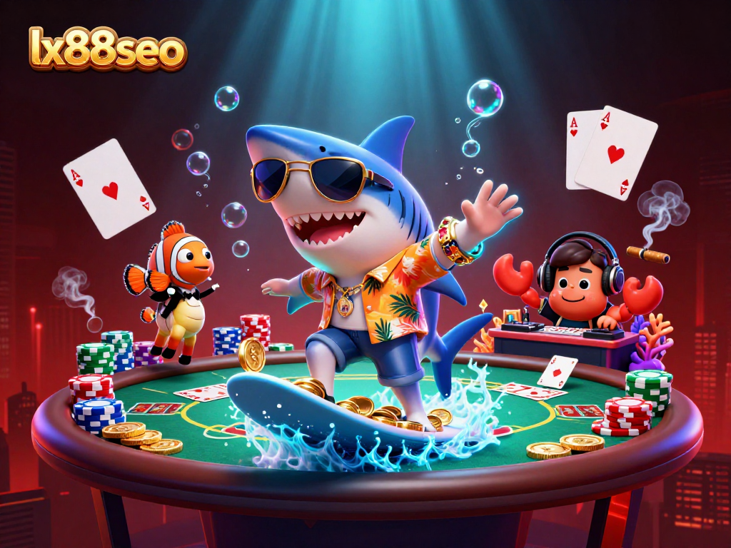 Experience breathtaking online gaming with lx88seo's vibrant underwater casino adventure.