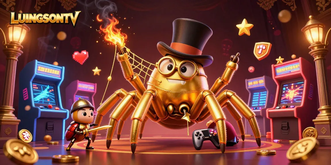 LUONGSONTV invites players to engage in dynamic casino activities with captivating golden elements.