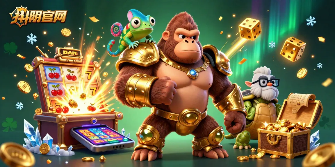 Experience the vibrant gaming atmosphere of 抖阴官网 featuring exciting slot machines and engaging characters.