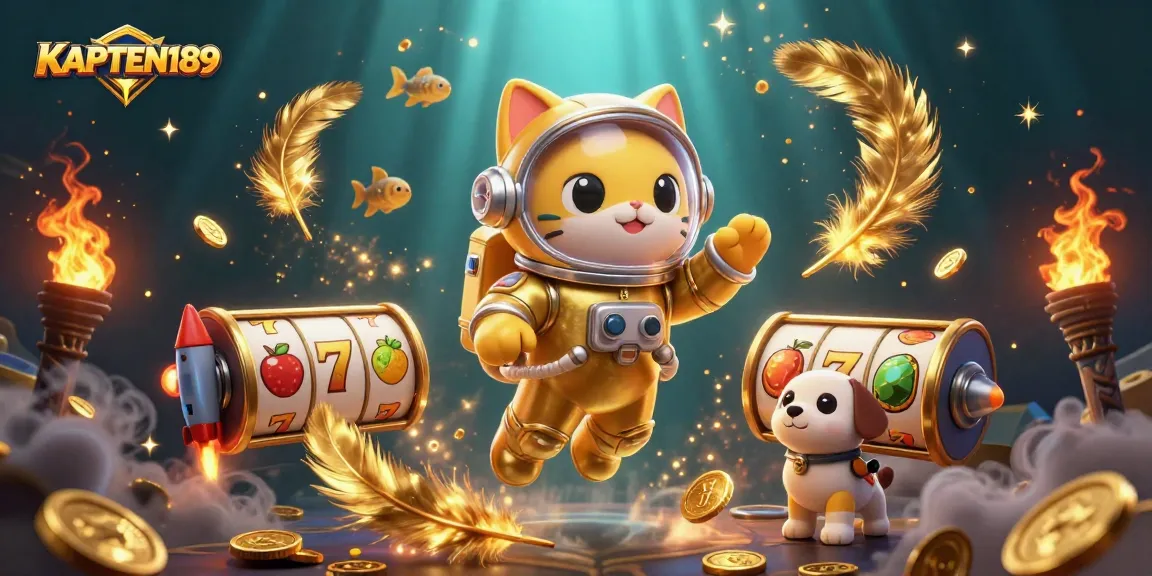 KAPTEN189 menawarkan pengalaman bermain slot online dengan grafis memukau dan simbol keberuntungan.