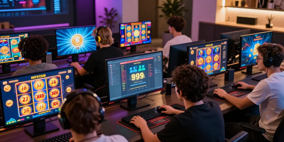 Dynamic online gaming experience on HITCLUB showcasing players in immersive gameplay.