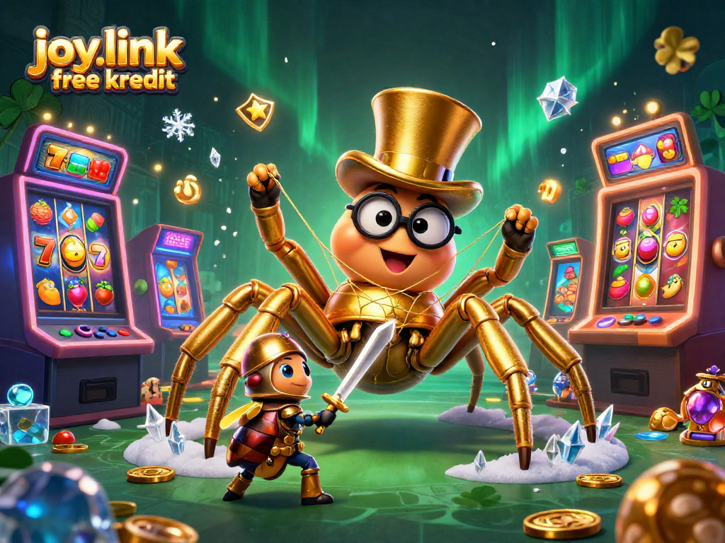 Join the adventure with joy.link free kredit for epic winnings in a 3D casino world!