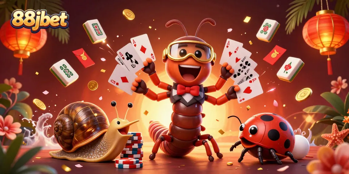 Experience thrilling gameplay at 88jbet with a vibrant casino scene featuring dynamic characters and rich details.