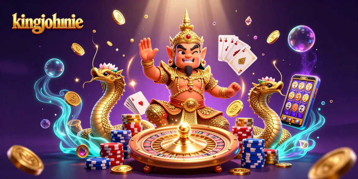 Win big at kingjohnnie with friendly guardians and exciting casino elements!